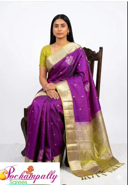 Why Kanchipuram Silk Sarees Are Perfect for Indian Weddings – Timeless Bridal Elegance - pochampallysarees.com