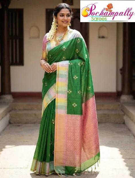 Soft-Silk-Saree-Pochampallysarees.com