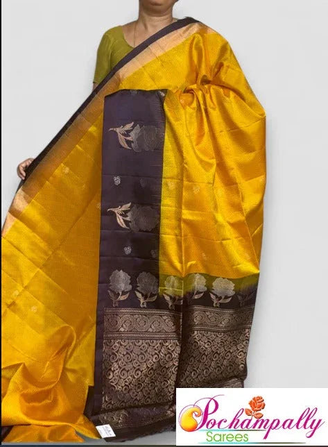 Buy Authentic Kanjeevaram Soft Silk Sarees Online for Every Occasion - pochampallysarees.com