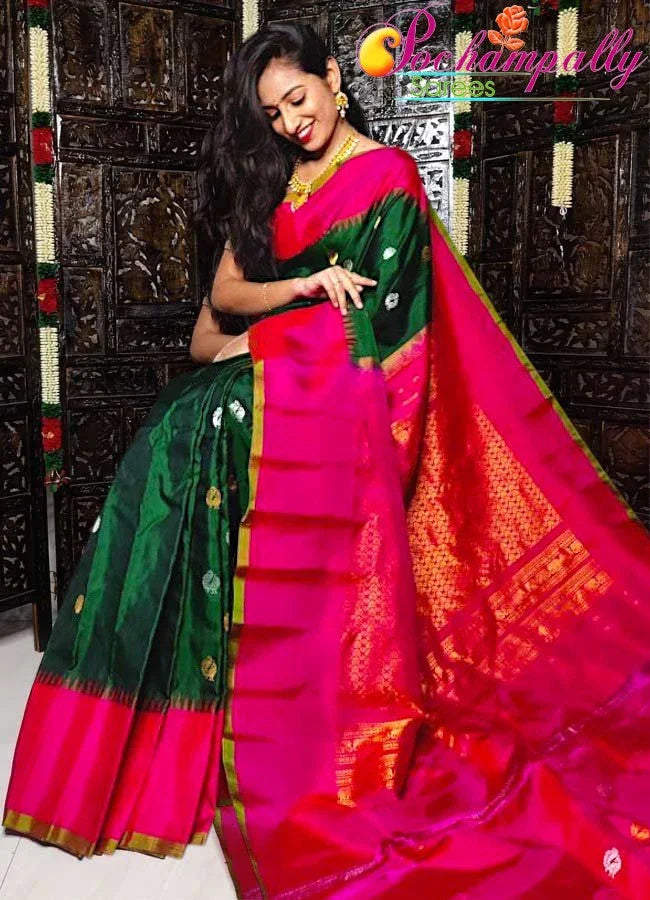 Unveiling Gadwal Sarees: Styles, Weaves, and Timeless Quality - pochampallysarees.com