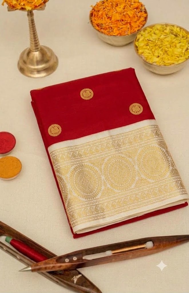 Semi Gadwal Silk Sarees Direct From Weavers