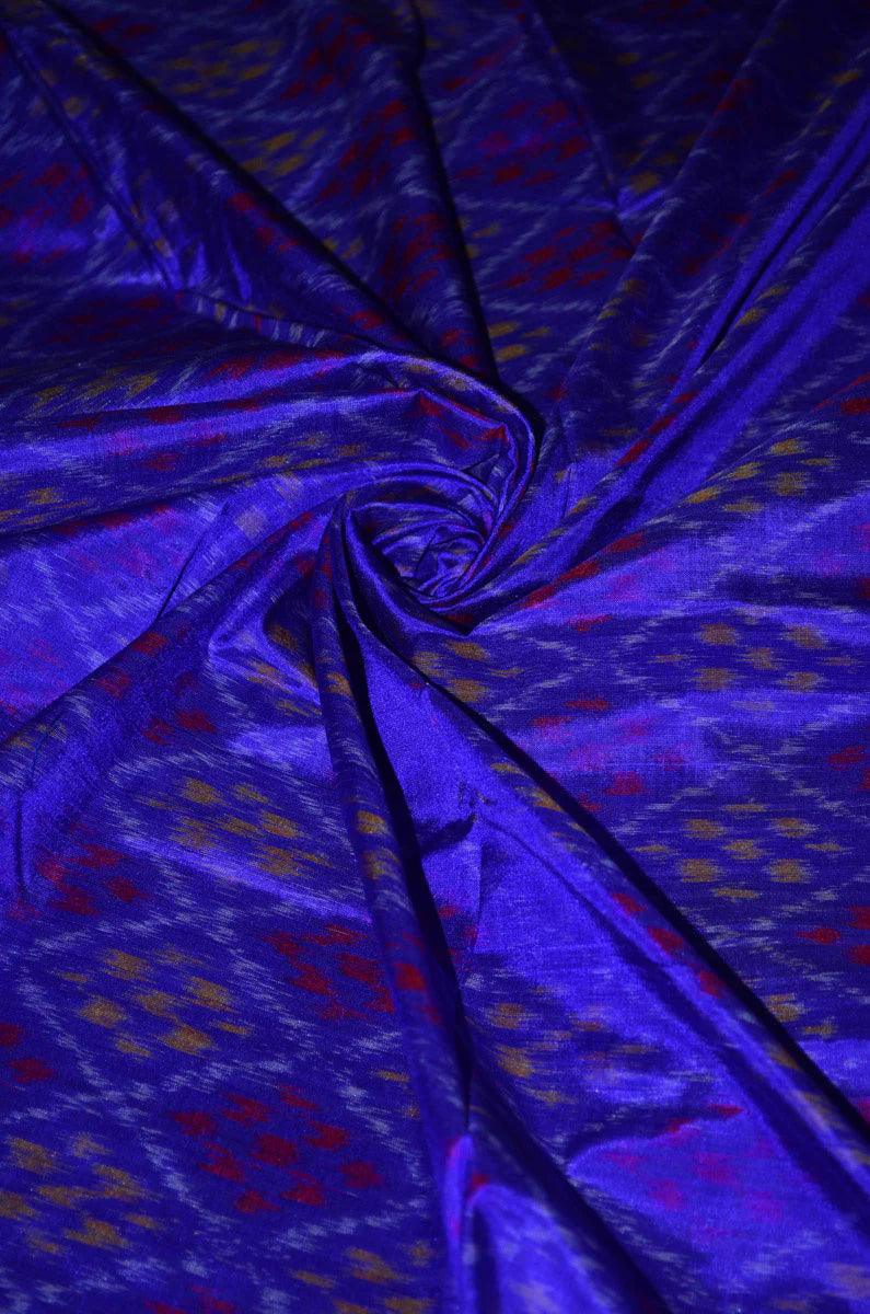 POCHAMPALLY IKAT SILK FABRIC - Pochampallysarees.com