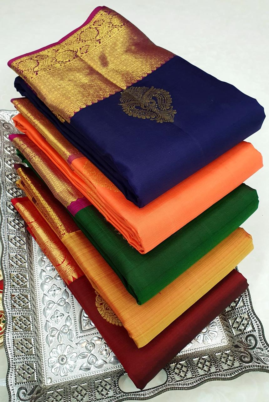 Kanchipuram Pure Silk Sarees - pochampallysarees.com