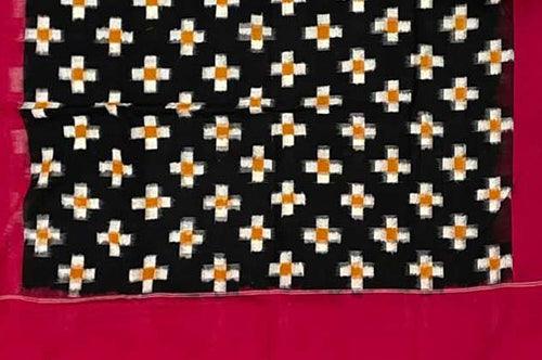 Pochampally-Ikkat-Cotton-Dupattas - pochampallysarees.com