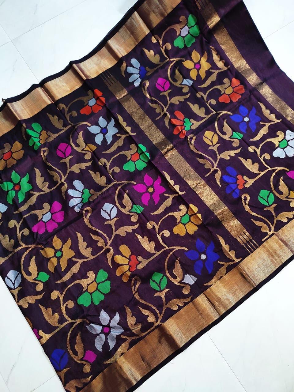 Uppada-Jamdani-Silk-Sarees-pochampallysarees.com