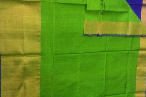 Uppada Silk Big Tissue Border Sarees - pochampallysarees.com