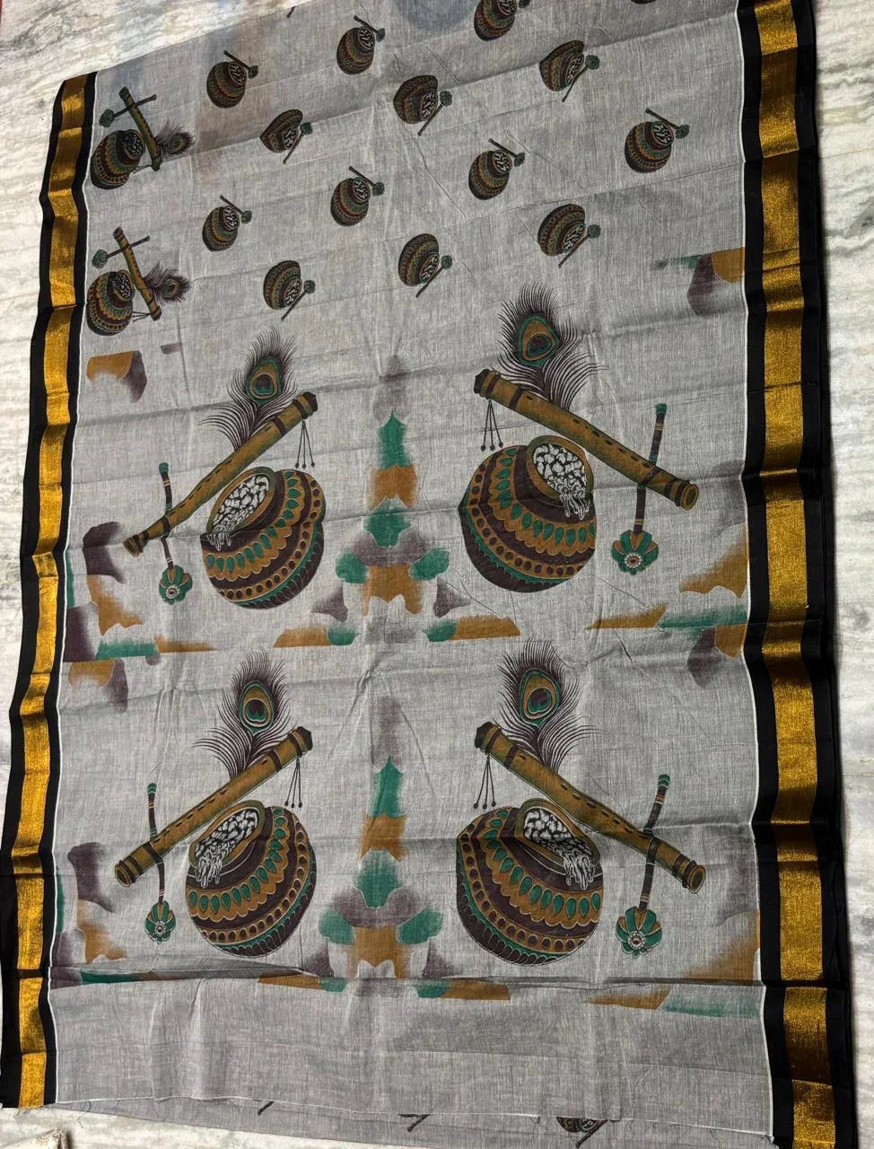Mangalagiri Cotton Sarees Online – Authentic Handloom Elegance - pochampallysarees.com