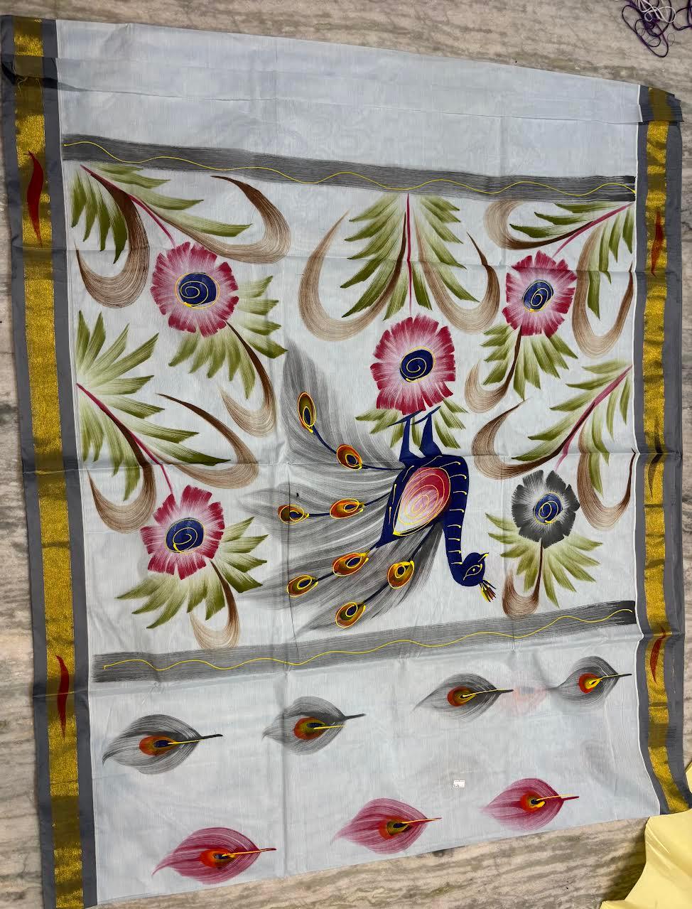 Mangalagiri Cotton Sarees Online – Authentic Handloom Elegance - pochampallysarees.com