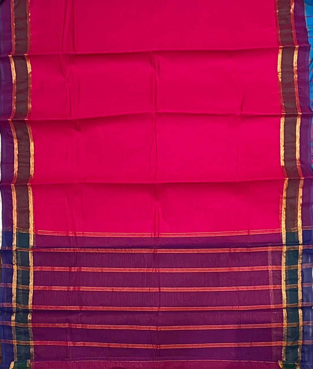 Mangalagiri Cotton Sarees Online – Authentic Handloom Elegance - pochampallysarees.com