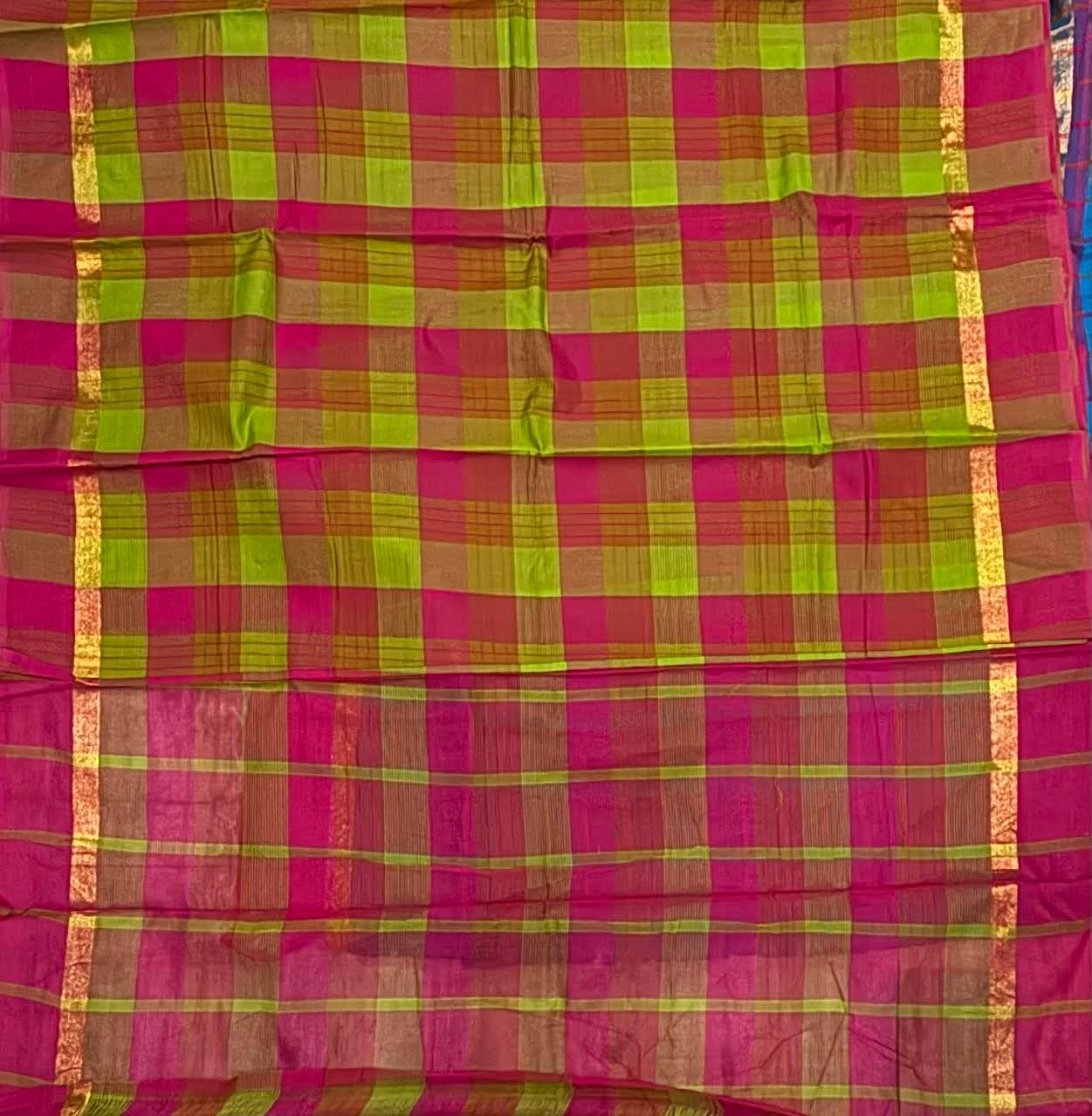 Mangalagiri Cotton Sarees Online – Authentic Handloom Elegance - pochampallysarees.com