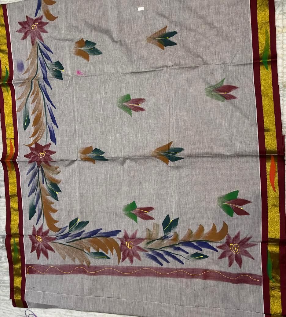 Mangalagiri Cotton Sarees Online – Authentic Handloom Elegance - pochampallysarees.com