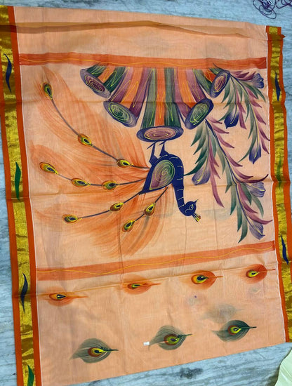 Mangalagiri Cotton Sarees Online – Authentic Handloom Elegance - pochampallysarees.com