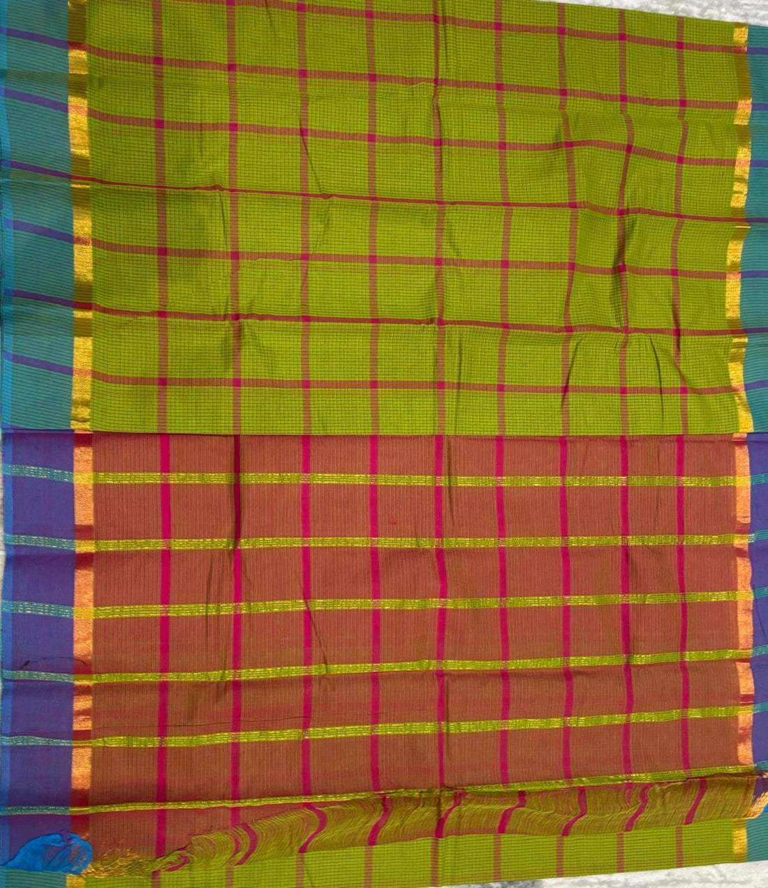 Mangalagiri Cotton Sarees Online – Authentic Handloom Elegance - pochampallysarees.com