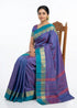 PURE NARAYANPET COTTON PLAIN SKY BLUE - pochampallysarees.com