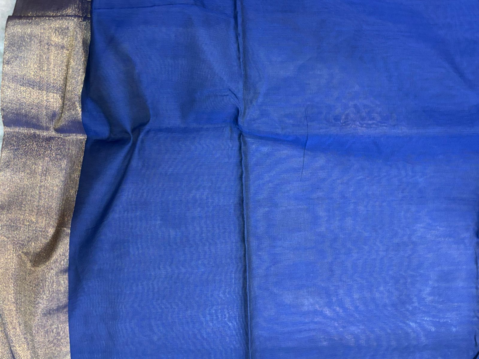 POCHAMPALLY IKKAT SICO BLUE SARI - pochampallysarees.com