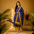 POCHAMPALLY DOUBLE IKKAT COTTON TOP LAVENDER PANT YELLOW DUPATTA LAVENDER SUITE -c82 - pochampallysarees.com