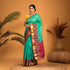 PURE GADWAL COTTON SARI RAMA GREEN - pochampallysarees.com
