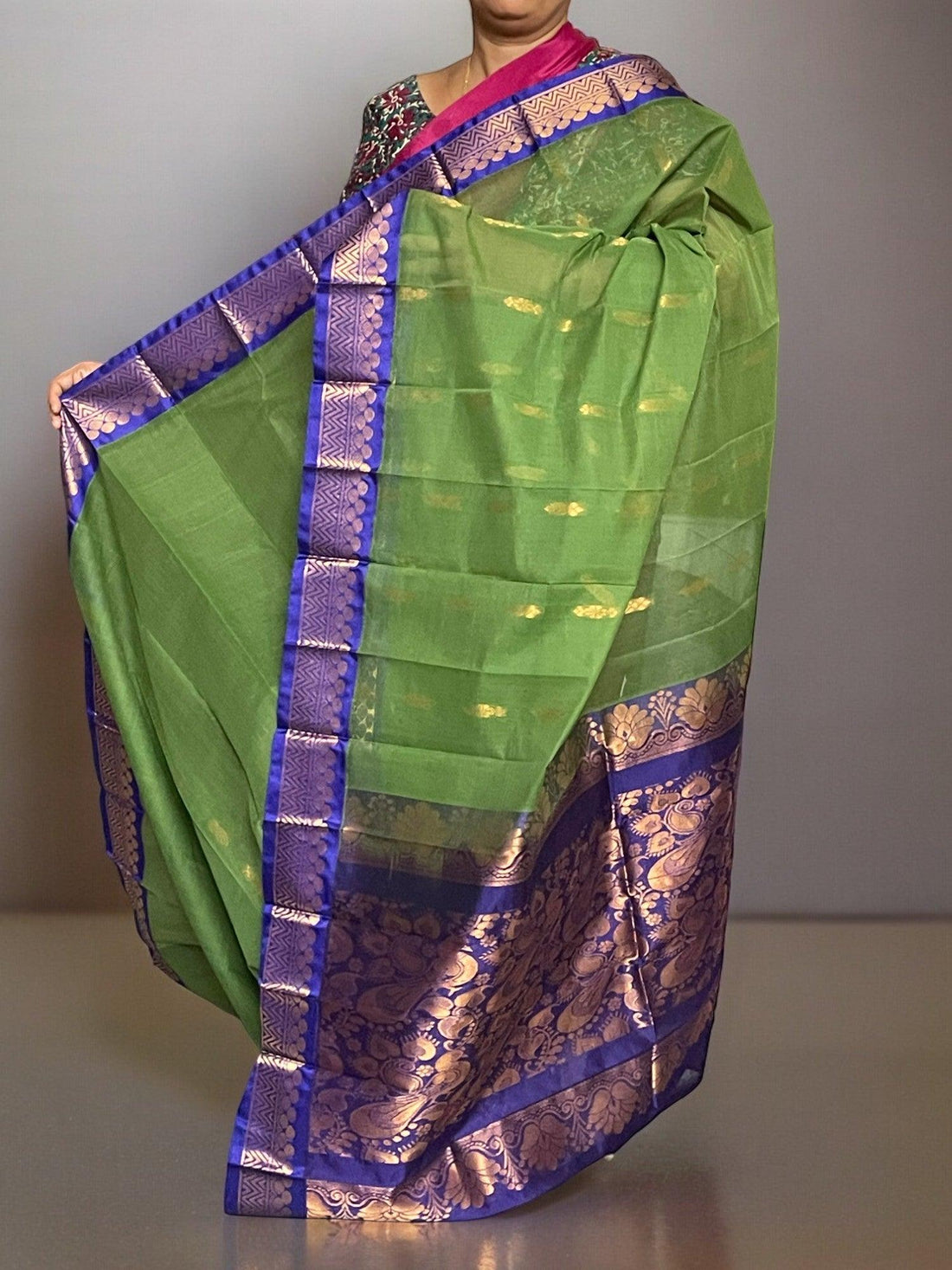 Gadawal Cotton Saree - pochampallysarees.com