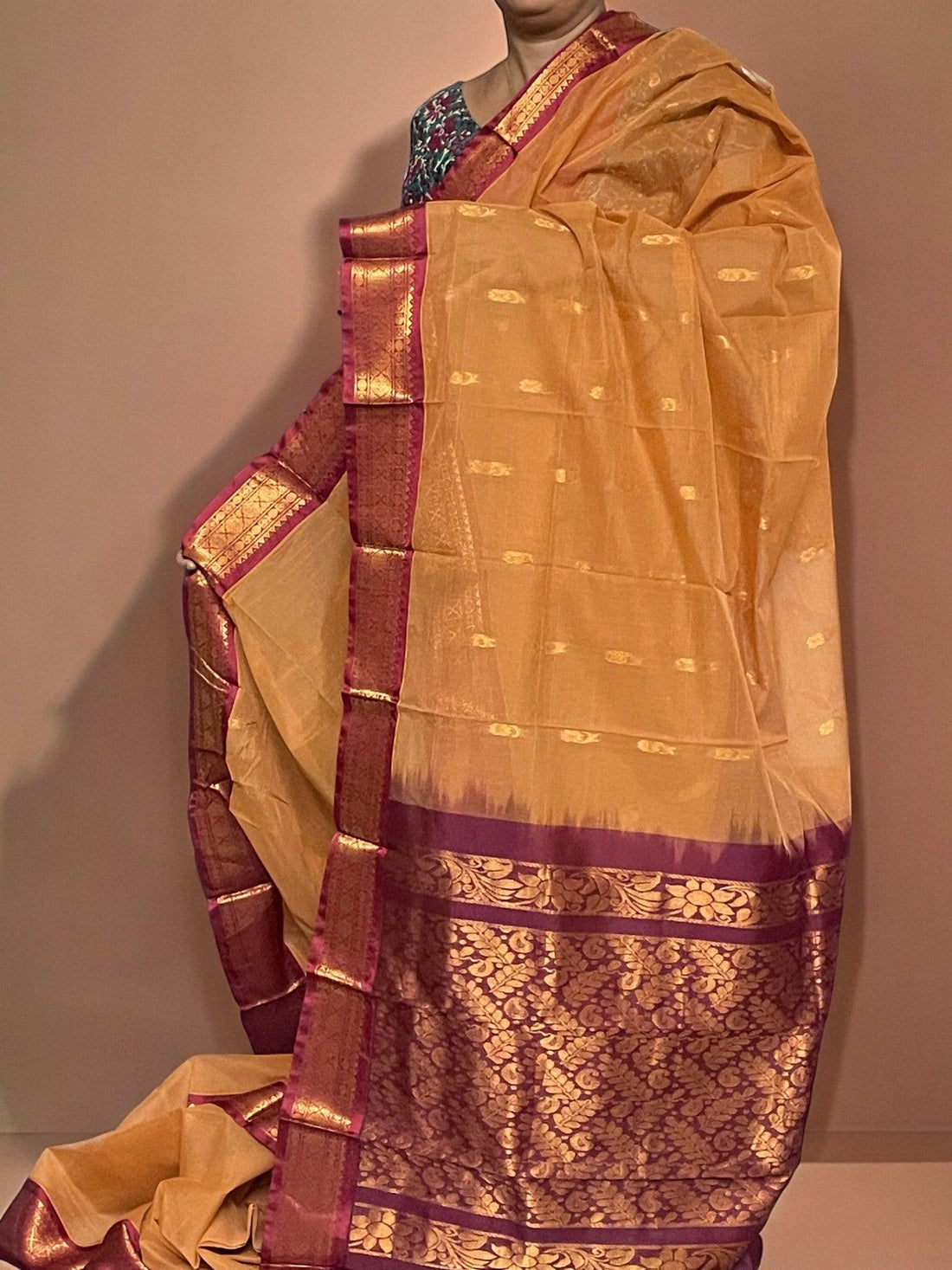 Gadwal Cotton Saree - pochampallysarees.com