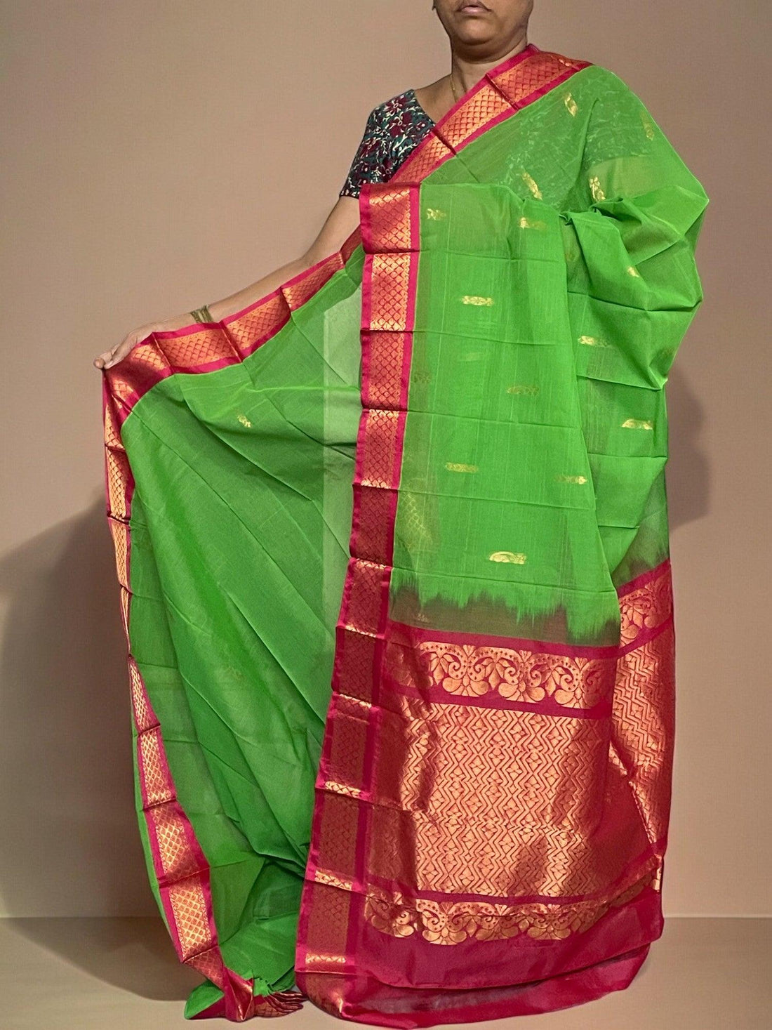 Gadwal Cotton Saree - pochampallysarees.com