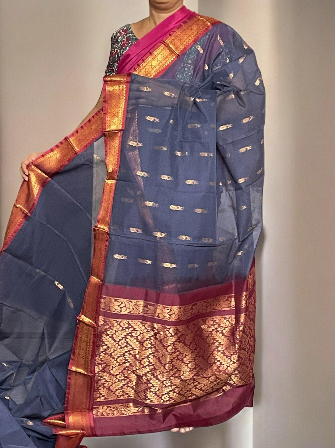 Gadwal Cotton Saree - pochampallysarees.com