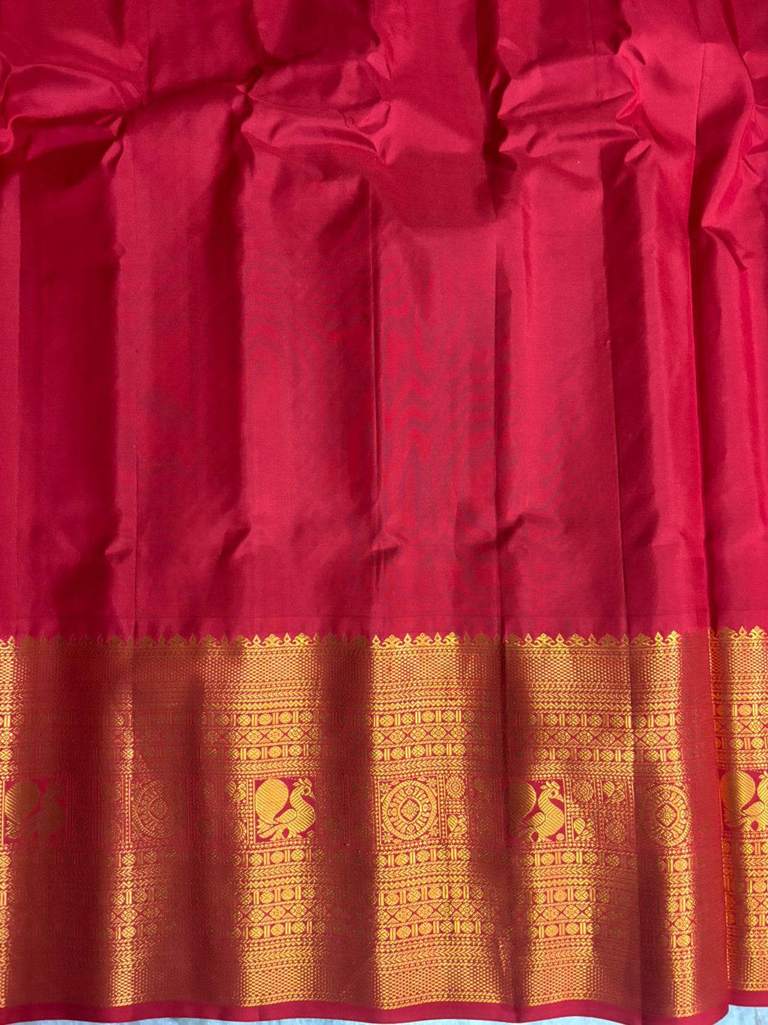GADWAL SILK SARI SEAGREEN