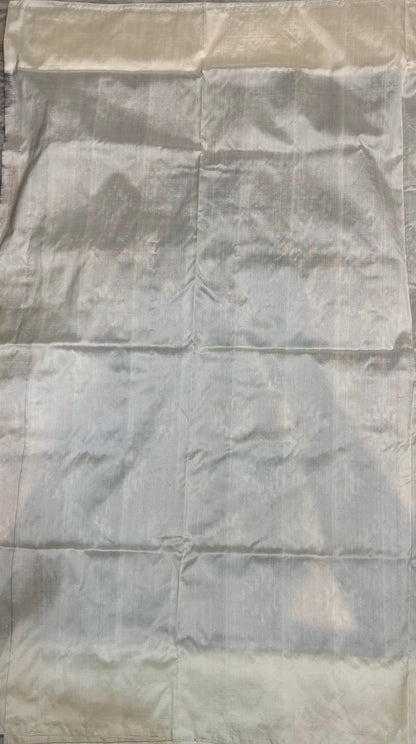 Authentic Pochampally Ikkat Silk Saree with Silk Mark Certified – Coffee Brown &amp; Off-White