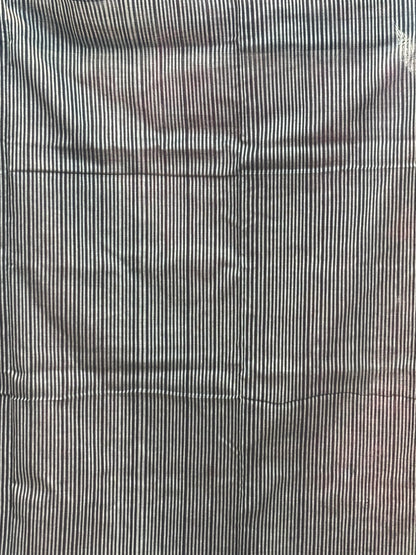 POCHAMPALLY IKKAT COTTON LIGHT PINK BODY BORDER BLACK SARI BLACK BLOUSE - pochampallysarees.com