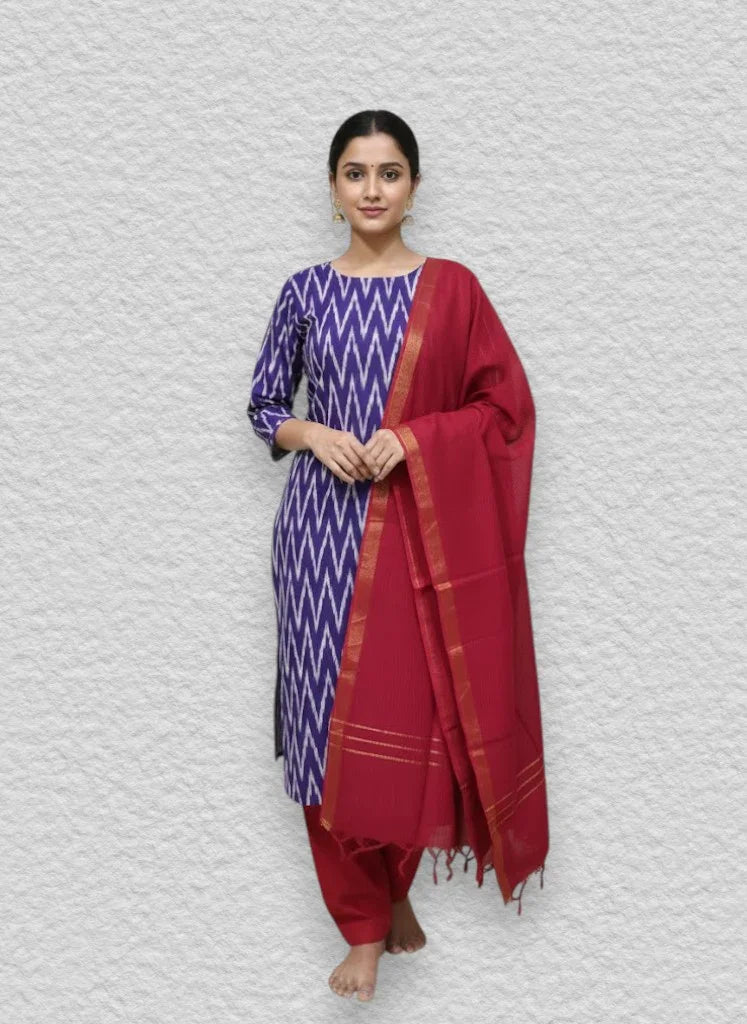 pochampally dress neck designs Ikkat Dresses - Pochampally Ikat Dresses for Women Online