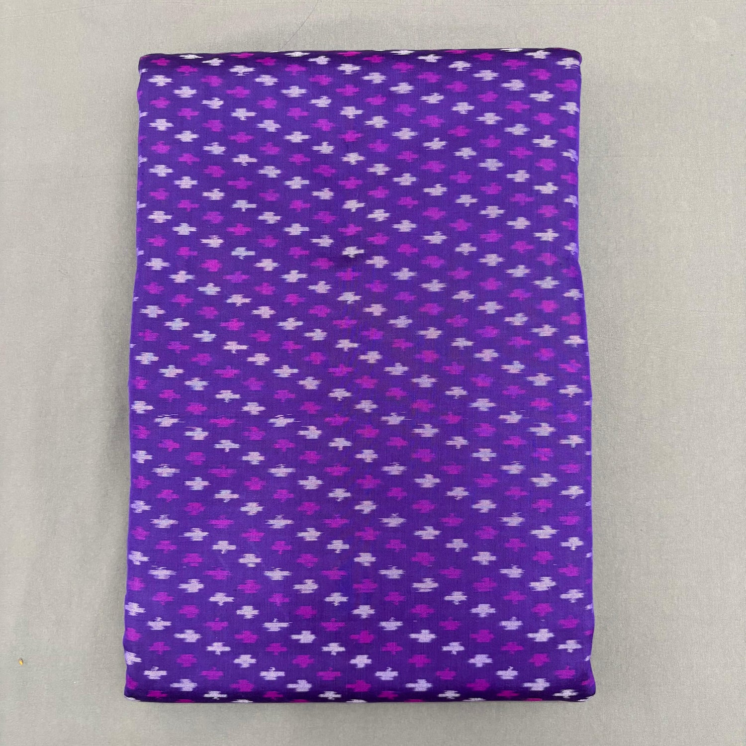 POCHAMPALLY IKKAT SICO VOILET FABRIC - pochampallysarees.com