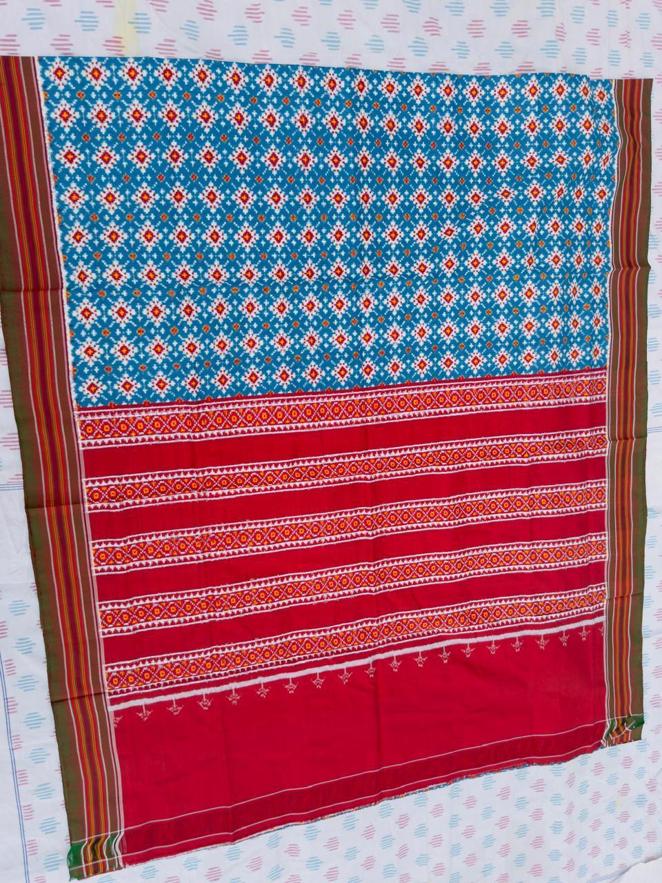 POCHAMPALLY DOUBLE IKKAT PATOLA SAREE