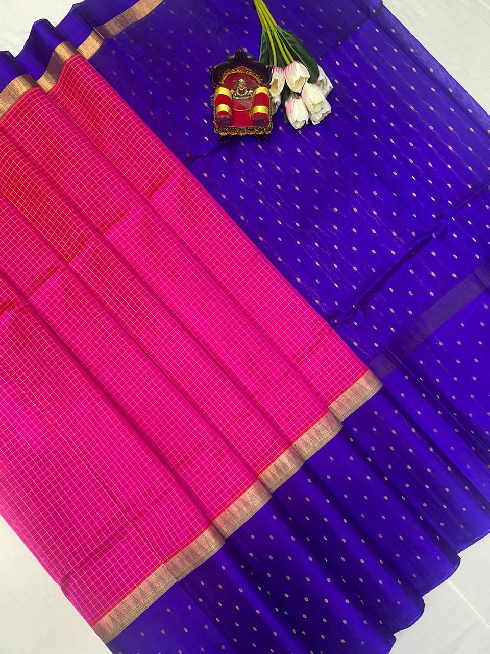 Kuppadam Pattu Saree - pochampallysarees.com