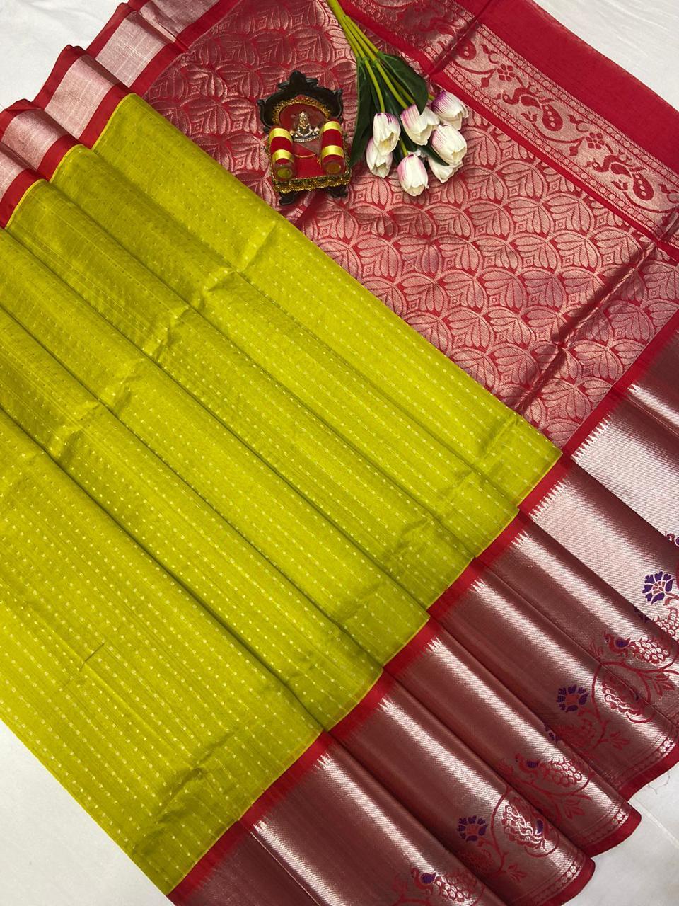 Kuppadam Pattu Saree - pochampallysarees.com