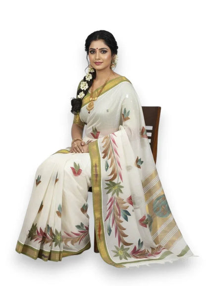 Mangalagiri Cotton Sarees Online – Authentic Handloom Elegance - pochampallysarees.com