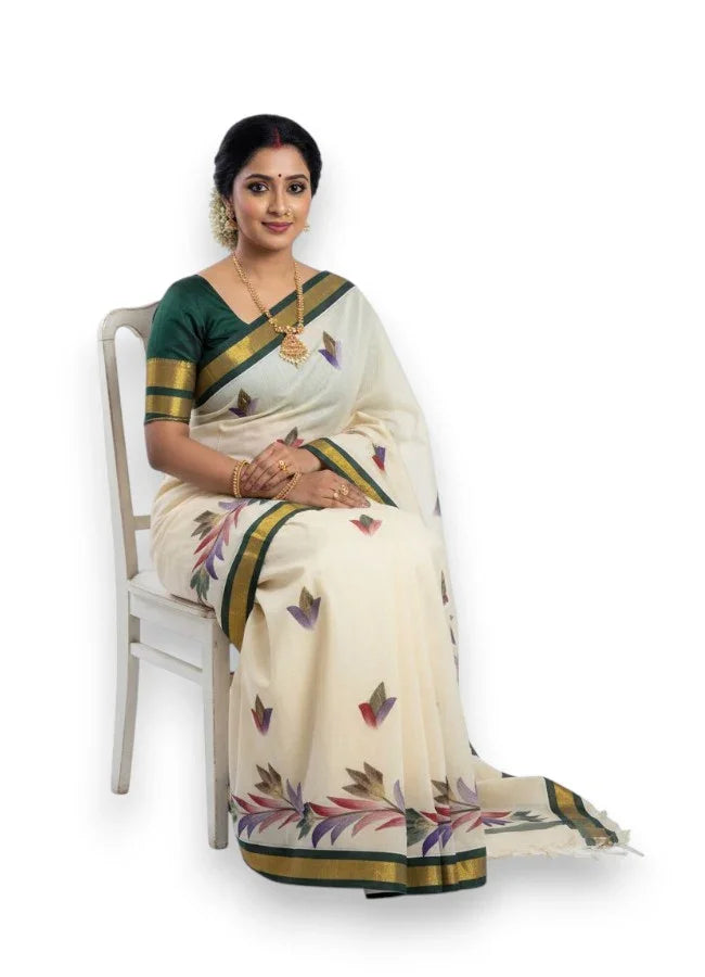 Mangalagiri Cotton Sarees Online – Authentic Handloom Elegance - pochampallysarees.com