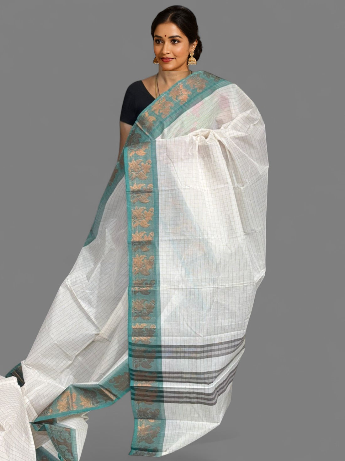 NARAYANPET COTTON SAREE Cream