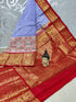 Pochampally Ikkat Pattu Sarees With Kanchi Border - pochampallysarees.com