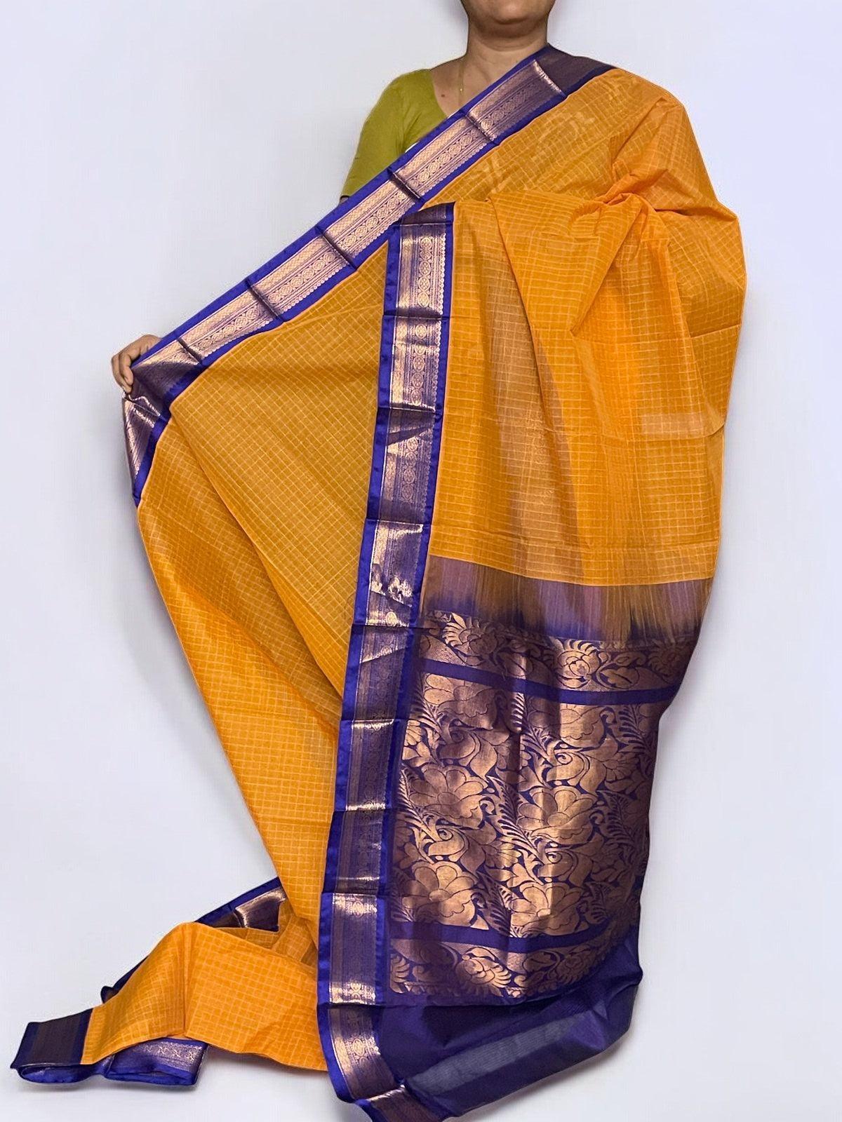 PURE GADWAL COTTON SARI