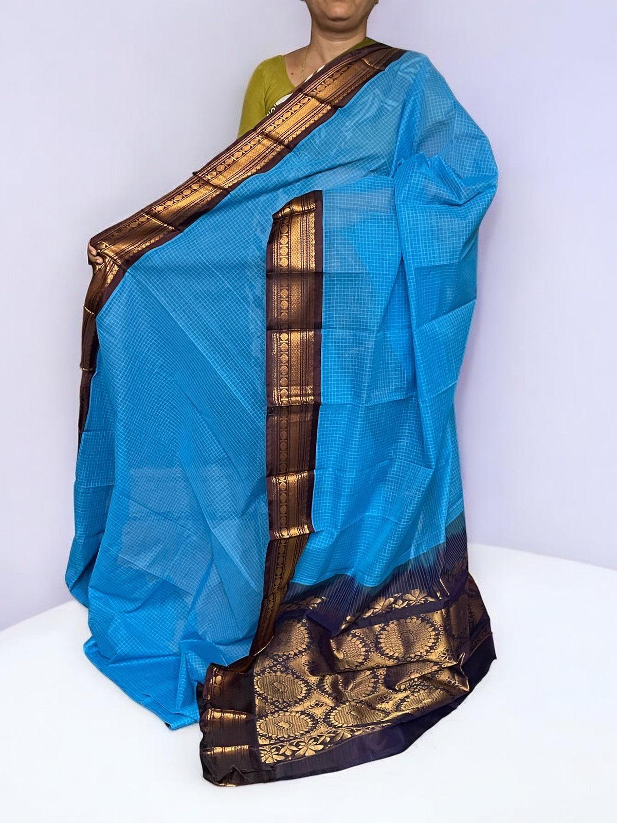 PURE GADWAL COTTON SARI