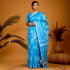 Pure-Pochampally-Ikkat-Silk-Blue-Sari-pochampallysarees.com