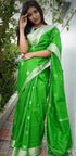 Pure Uppada Silver Coin Buta Saree - pochampallysarees.com