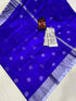 Pure Uppada Silver Coin Buta Saree - pochampallysarees.com