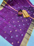 Pure Uppada Silver Coin Buta Saree - pochampallysarees.com