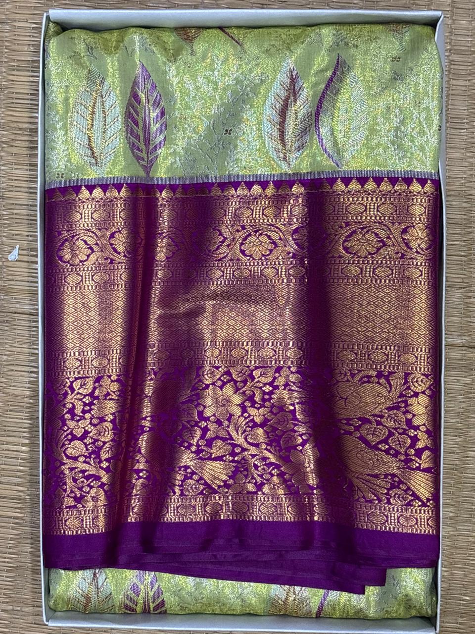 Semi Kanchi Silk Saree
