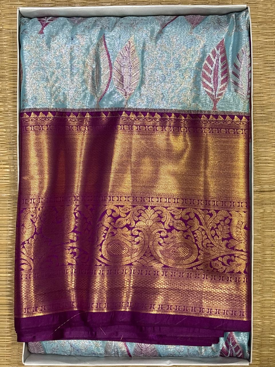 Semi Kanchi Silk Saree