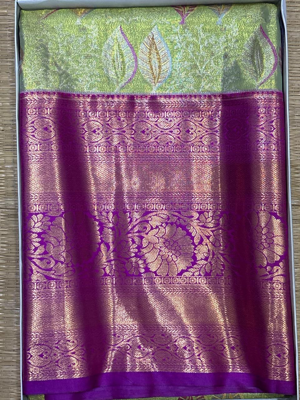 Semi Kanchi Silk Saree