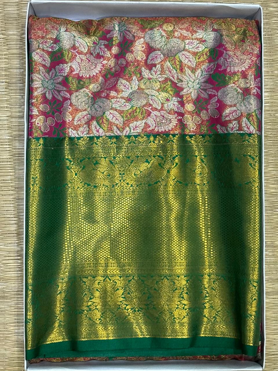 Semi Kanchi Silk Saree