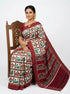 Handwoven Nari Kunj Patan Patola Silk Saree | Authentic Ikat - pochampallysarees.com
