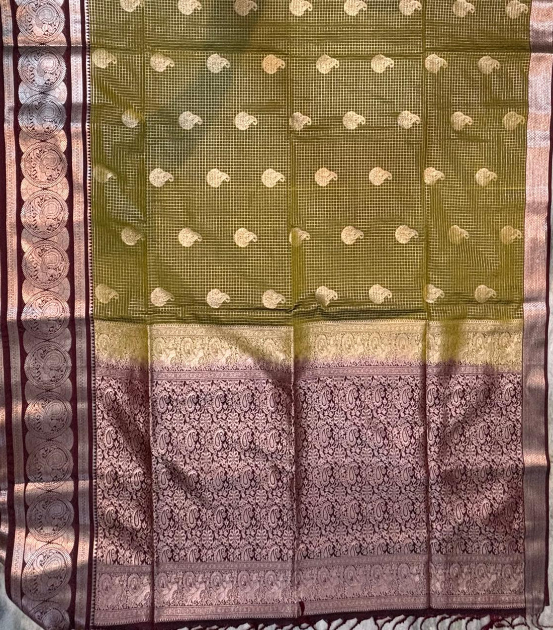 Dharmavaram Pattu Silk Saree
