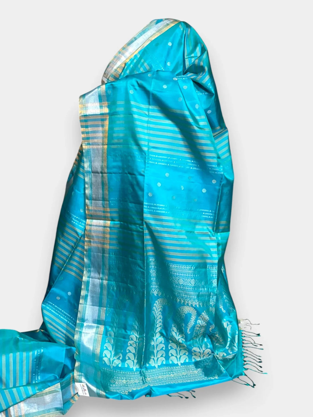 Ananda Blue Color Designer Kanchi Pure Soft Silk Saree - pochampallysarees.com